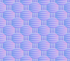 The background of the knit material. Normal map texture. And complete seamless pattern.