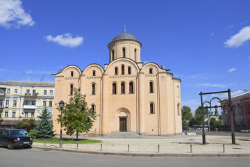 Church of the Assumption of the Blessed Virgin Mary (Mother of God Pirogoshcha) on Podil in Kyiv, Ukraine