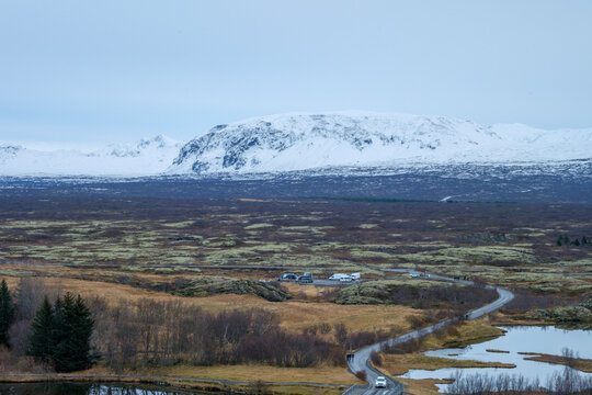 landscape in the mountains