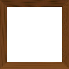 Obraz premium Wooden frame border