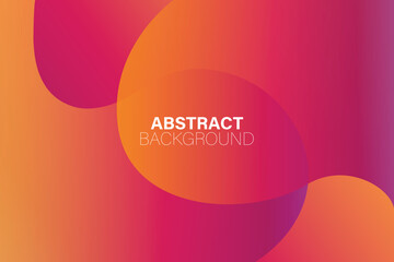 Minimal geometric fluid gradient abstract Modern background for banner, website, landing page