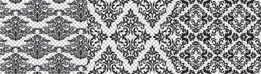 Vintage baroque frame scroll ornament engraving border floral retro pattern antique style acanthus foliage swirl decorative design element filigree calligraphy wedding - vector on a white background. 