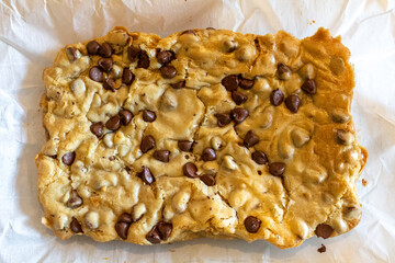 chocolate chip cookie bake