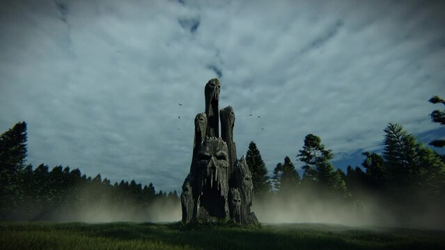 Death Totem 3D Animation Video