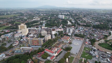 Fototapeta na wymiar Alor Setar, Malaysia – September 24, 2022: The Capital City of Kedah