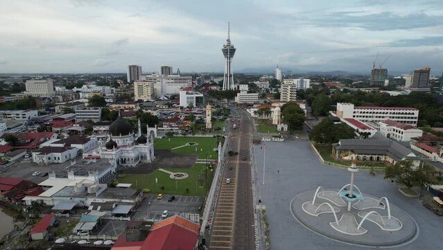 Alor Setar, Malaysia &ndash; September 24, 2022: The Capital City of Kedah