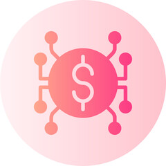 crypto gradient icon