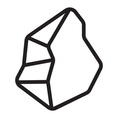 stone line icon