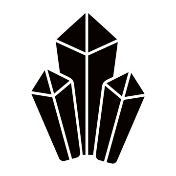 crystal glyph icon