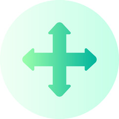 move gradient icon