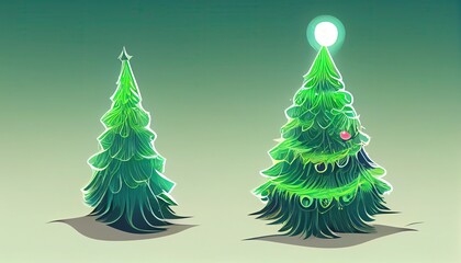 Fototapeta premium Christmas tree