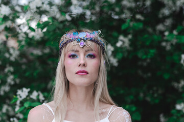 light elf in the apple trees