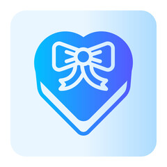 chocolate box gradient icon