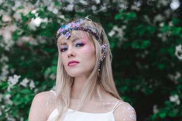 light elf in the apple trees