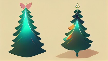 Obraz premium Christmas tree