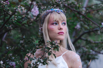 light elf in the apple trees