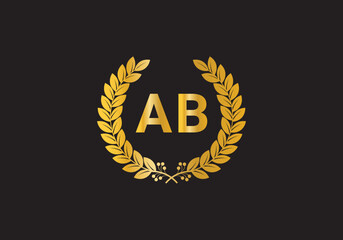 this is a wing letter a-z icon design 