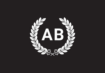 this is a wing letter a-z icon design 