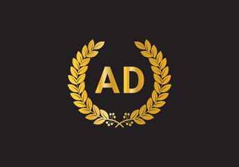 this is a wing letter a-z icon design 