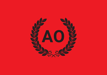 Obraz premium this is a wing letter a-z icon design 