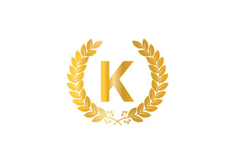 this wing letter K icon design for your business