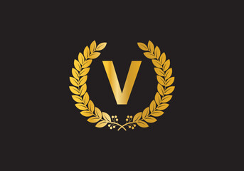 this wing letter V icon design for your business