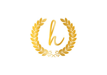 this wing letter H icon design for your business