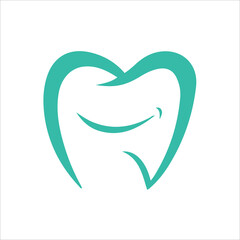 Dental smile logo Vector