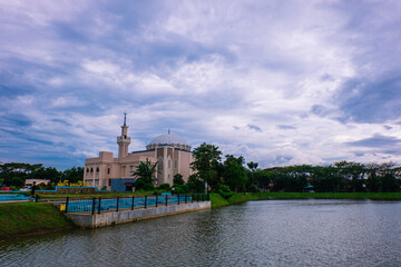 Beautiful Mosque in the morning 