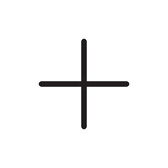 Plus sign. Plus icon. Positive symbol.	