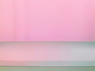 empty pastel podium for mockup present products 