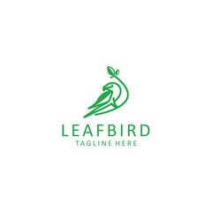 Bird logo design icon tamplate