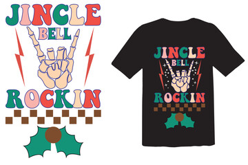 Jingle Bell Rocklin Merchandise Designs