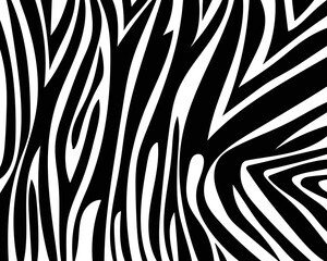 vector seamless zebra skin pattern.