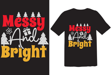 Merry And Bright Merchandise Designs