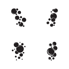 Natural realistic bubble illustration vector design