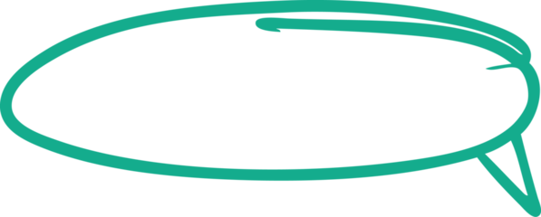 Speech bubbles. Decorative elements