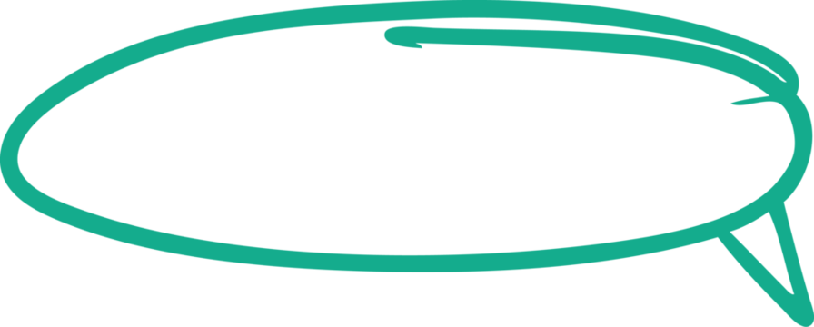 Speech bubbles. Decorative elements