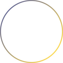 Circle colorful frame. geometric