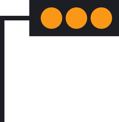 Traffic light icon