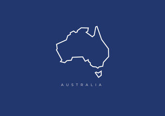 Obraz premium AUSTRALIA VECTOR