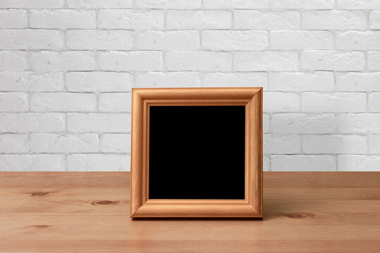 photo frame on the table