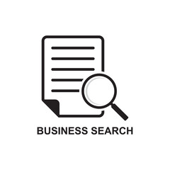 business search icon , business icon