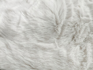 Contrast white fur background texture close-up beautiful abstract