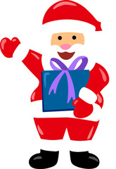 Santa Claus Cute for Christmas Decoration
