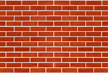 Obraz premium Orange brick wall interior background