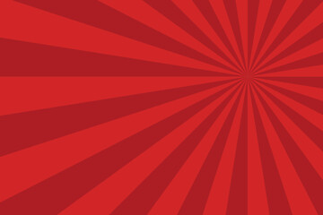 Pop art red comics book or cartoon magazine background. Red retro halftone 