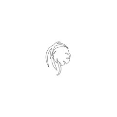 lion icon illustration vector