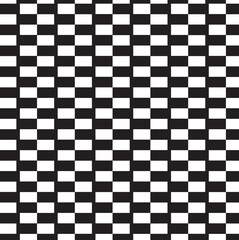 Obraz premium abstract pattern border Seamless black, gray and white square stripes beautiful geometric pattern fabric