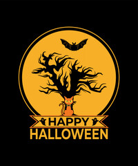 Halloween t-shirt design.creative Halloween t-shirt Design. Pumpkin shirt Vector Graphics Professional Halloween T-shirt template,Happy Halloween Scary T-Shirt Design vector,Halloween party t-shirt de